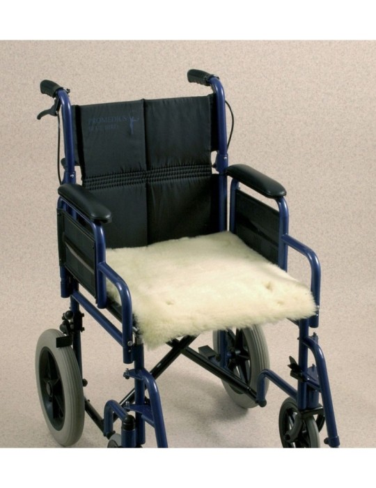 Cojin de lana para silla de ruedas Seat