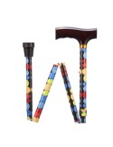 Bastón plegable 76 - 89 cm - Burbujas de colores