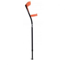 TrustCare Lets Twist Again Muletas de codo naranja/negro