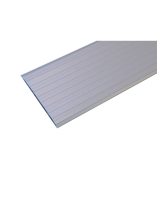 Rampa para umbral interior de aluminio anodizado 90 x 13 cm