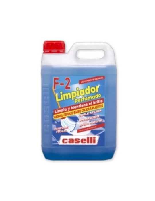 F 2 Limpiador Perfumado Caselli 5 L. - Caja 4 und.