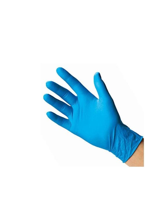 Guantes de nitrilo, caja 100 und