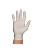 Guantes de latex sin polvo, caja 100 und.