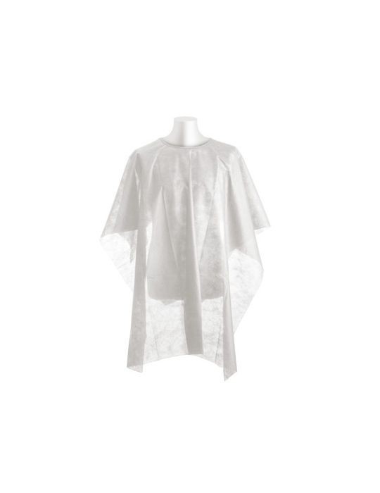 Capa de corte o peinador de plástico, 100 und.