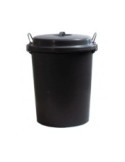 Tapa para Cubo de Basura Negro SIN Tapa 100 L.