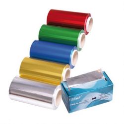 Papel de aluminio/plata Mini, 12 cm x 100 m (OFERTA 6 ROLLOS)