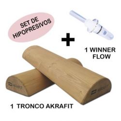 Set de hipopresivos (1 Tronco Akrafit + 1 Winner Flow)