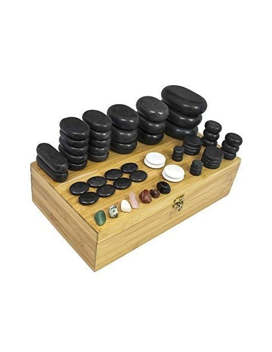 Hot Stones Massage Set 36 piedras