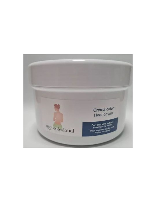 Crema efecto calor  USO PROFESIONAL, 500 ml. 