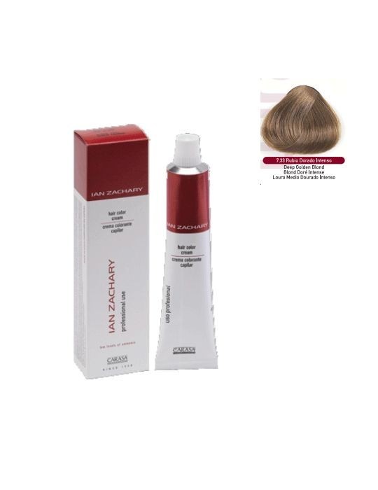 Ian Zachary Tinte Profesional Nº 7.33 Rubio Dorado Intenso 100 ml.