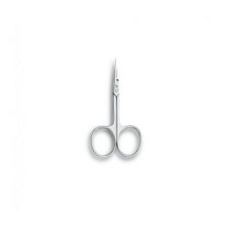 TIJERA MANICURA CUTICULAS PUNTA FINA CURVA 9cm