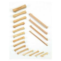 BIGUDIS MADERA N-1 12 uds