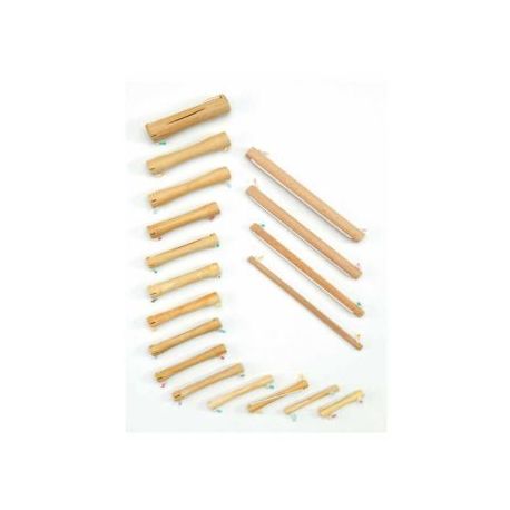 BIGUDIS MADERA N-1 12 uds