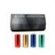AG PAPEL ALUMINIO COLORES 12cm N-PLATA