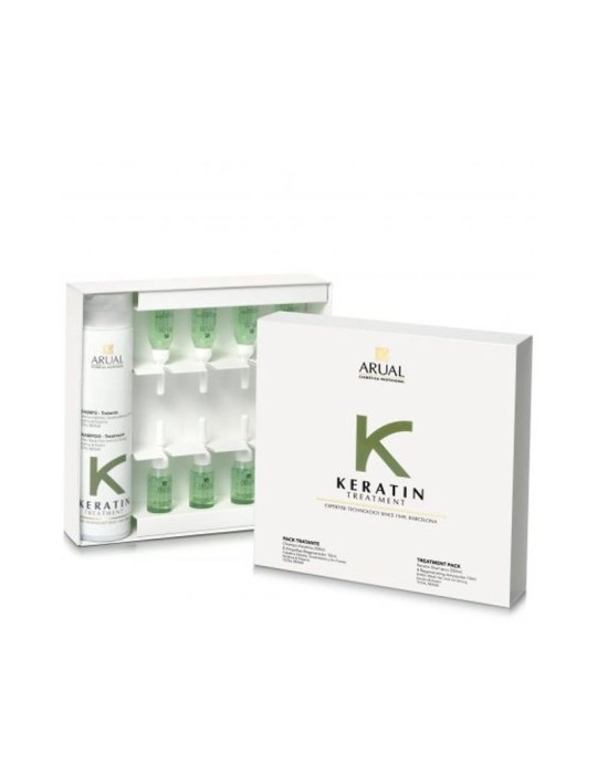 ARUAL PACK TRATAMIENTO ANTICAIDA 8*10 ML + CHAMPU