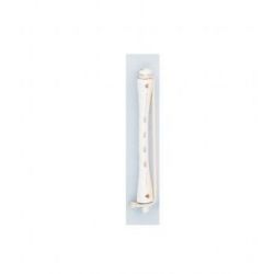 BOLSA 12 BIGUDIES 9,1cm PLASTICO ROS/BLA - 7mm