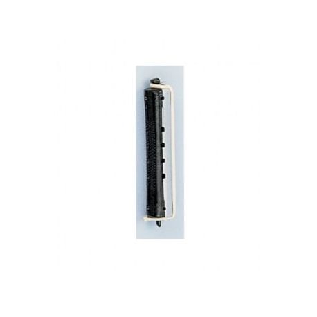 BOLSA 12 BIGUDIES 9,1cm PLASTICO GRI/NEG - 16mm
