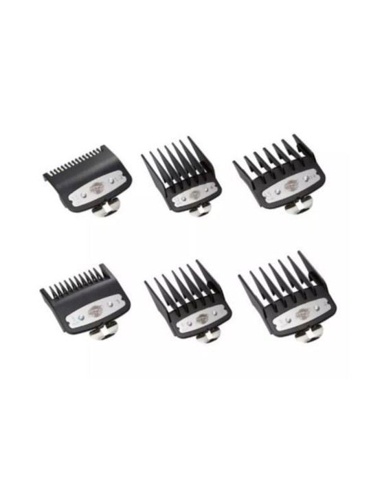 CAPTAIN COOK KIT 6 PEINES METALICOS