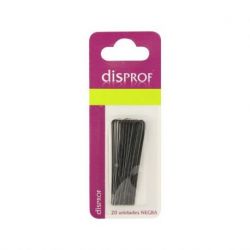 DISPROF HORQUILLA MOÑO NEGRA 20 UDS