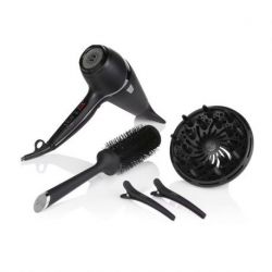 GHD AIR KIT SECADOR + CEPILLO + DIFUSOR + PINZAS