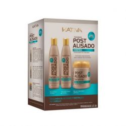 KATIVA PACK MANTENIMIENTO ALISADO CH+ACOND+MASC