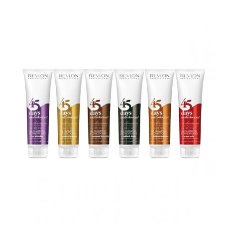 REVLON 45 DAYS CHAMPU + ACOND RUBIO DORADO 275 ML