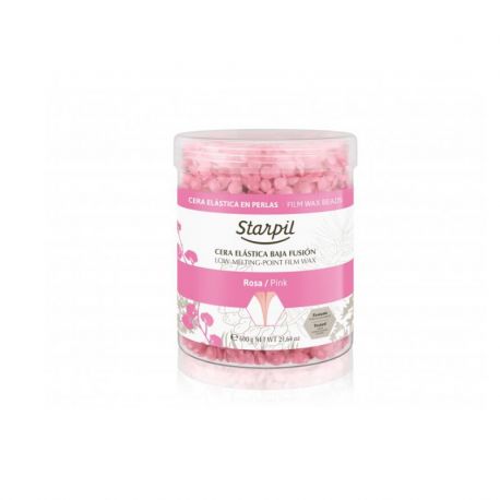 STARPIL CERA BAJA FUSION EN PERLAS N-ROSA 600grs