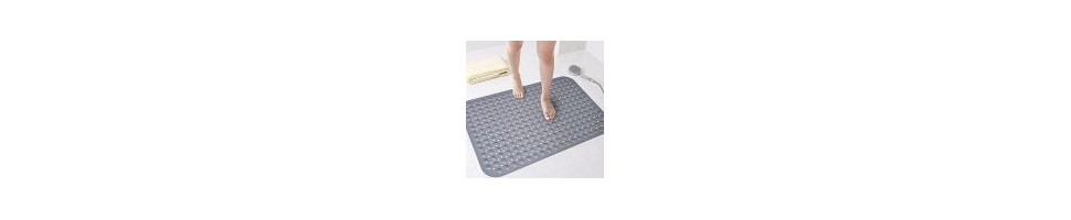 Alfombrillas baño y ducha.